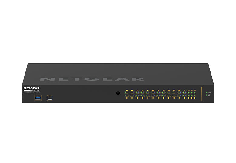 NETGEAR GSM4230P-100EUS netværksswitch Administreret L2/L3 Gigabit Ethernet (10/100/1000) Strøm over Ethernet (PoE) 1U Sort