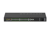 NETGEAR GSM4230P-100EUS netværksswitch Administreret L2/L3 Gigabit Ethernet (10/100/1000) Strøm over Ethernet (PoE) 1U Sort