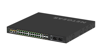 NETGEAR GSM4230UP Administreret L2/L3 Gigabit Ethernet (10/100/1000) Strøm over Ethernet (PoE) 1U Sort