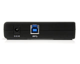 StarTech.com ST4300USB3EU interface hub 5000 Mbit/s Sort