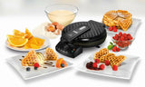 Unold 48235 vaffeljern 1 vaffel/vafler 1200 W Sort, Rustfrit stål