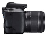 Canon EOS 250D+EF-S 18-55mm SLR kamerasæt 24,1 MP CMOS 6000 x 4000 pixel Sort
