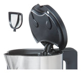 Bosch TWK8611P elkedel 1,5 L 2400 W Anthracit, Rustfrit stål, Hvid