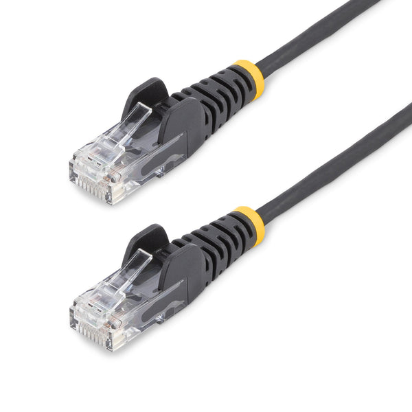 StarTech.com N6PAT250CMBKS netværkskabel Sort 2,5 m Cat6 U/UTP (UTP)