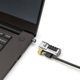 Kensington ClickSafe Universal Combination Laptop Lock kabellås Sort, Metallic 1,8 m
