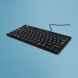 R-Go Tools RGOCOUKWDBL tastatur USB UK engelsk Sort