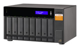 QNAP TL-D800S drevkabinet HDD/SSD kabinet Sort, Grå 2.5/3.5"