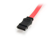 StarTech.com SLSATAF20 SATA-kabel 0,508 m SATA 13-pin SATA 7-pin + Molex (4-pin) Rød