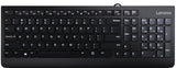 Lenovo 300 tastatur Universel USB QWERTY US engelsk Sort