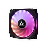Chieftec CF-3012-RGB Computerkølesystem Computerkabinet Ventilator 12 cm Sort