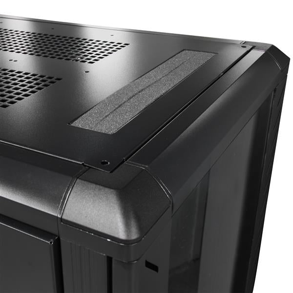 StarTech.com RK2536BKF stativ 25U Fritstående reol Sort
