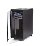 StarTech.com RK2536BKF stativ 25U Fritstående reol Sort