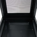 StarTech.com RK2536BKF stativ 25U Fritstående reol Sort