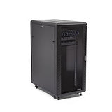 StarTech.com RK2536BKF stativ 25U Fritstående reol Sort