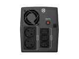 Conceptronic ZEUS04EM UPS-enhed Interaktivt indgangsstik 2,2 kVA 1320 W 5 AC stikkontakt(er)