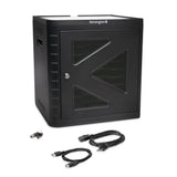 Kensington K67862EU ladestation organisator Bærbart enhedshåndteringsskab Sort