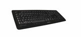 CHERRY DW 5100 tastatur Mus inkluderet Universel RF trådløst QWERTZ Tysk Sort