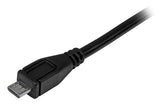 StarTech.com USB2CUB1M USB-kabel USB 2.0 1 m USB C Micro-USB B Sort