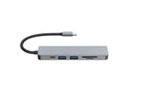Conceptronic DONN02G dockingstation USB 3.2 Gen 1 (3.1 Gen 1) Type-C Aluminium