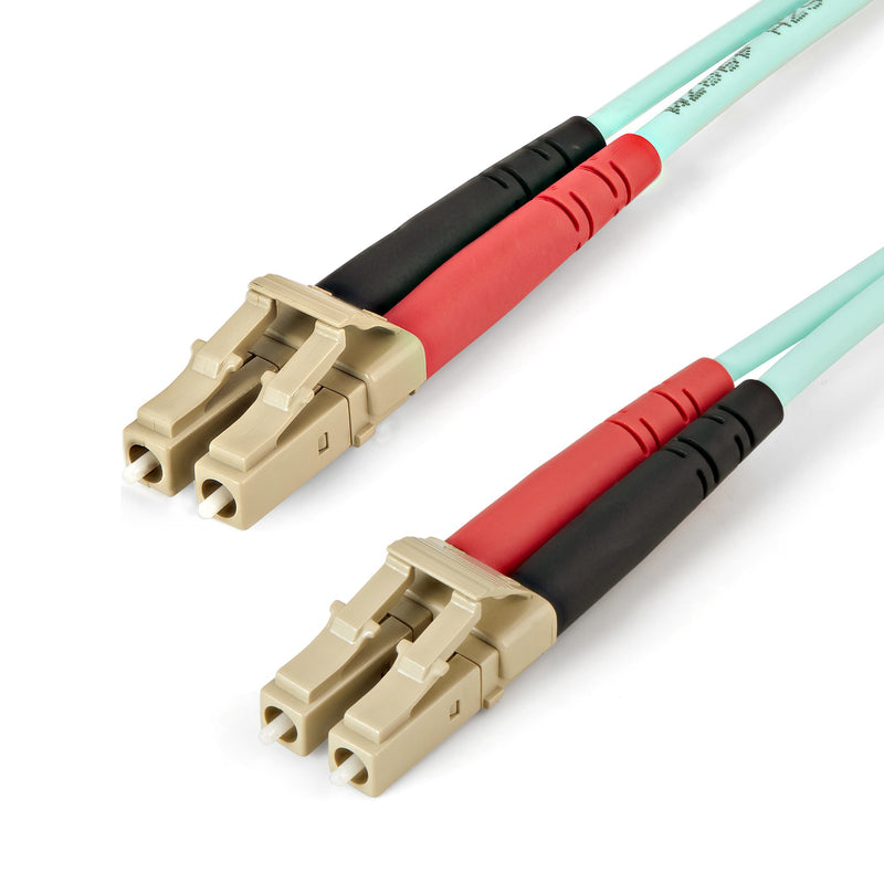 StarTech.com 450FBLCLC5 InfiniBand og fiberoptisk kabel 5 m LC Turkisfarve
