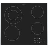 Whirlpool AKT 8130 BA Sort Indbygget Keramisk 4 zone(s)