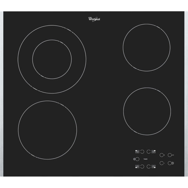Whirlpool AKT 8130 BA Sort Indbygget Keramisk 4 zone(s)