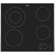 Whirlpool AKT 8130 BA Sort Indbygget Keramisk 4 zone(s)