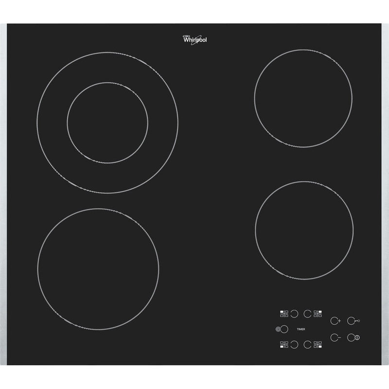 Whirlpool AKT 8130 BA Sort Indbygget Keramisk 4 zone(s)