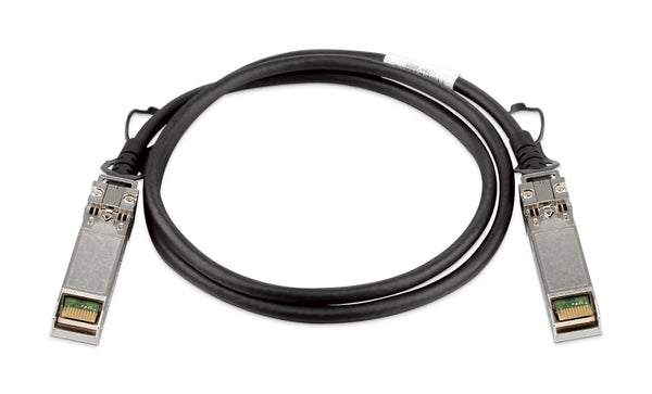 D-Link DEM-CB100S InfiniBand og fiberoptisk kabel 1 m SFP+ Sort