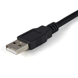 StarTech.com ICUSB2322F serielkabel Sort 2,1 m USB 2.0 A 2 x DB-9