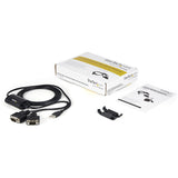 StarTech.com ICUSB2322F serielkabel Sort 2,1 m USB 2.0 A 2 x DB-9