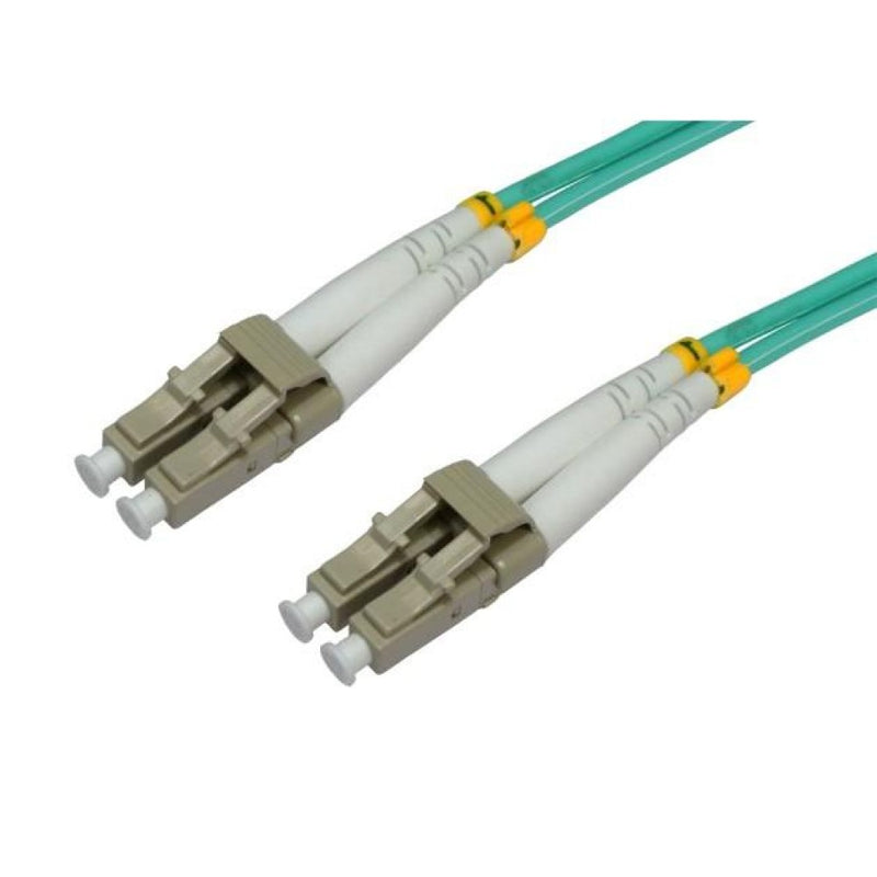 Techly LC M-M 1m InfiniBand og fiberoptisk kabel Turkisfarve