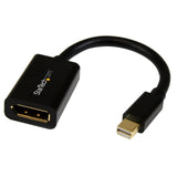 StarTech.com MDP2DPMF6IN DisplayPort kabel 0,1524 m Mini DisplayPort Sort