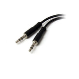 StarTech.com MUYHSFMM lydkabel 0,13 m 3.5mm 2 x 3.5mm Sort