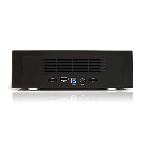 StarTech.com SATDOCK4U3RE kopienhed til digital medie HDD duplikator Sort 3 Kopier