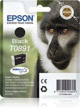 Epson Monkey T0891 blækpatron 1 stk Original Sort