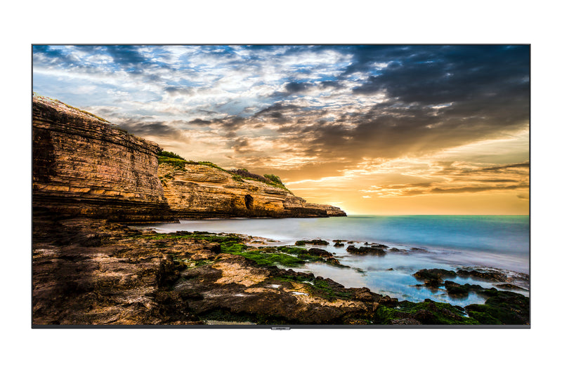Samsung QE55T Digital fladpaneldisplay 139,7 cm (55") 300 cd/m² 4K Ultra HD Sort Tizen 4.0