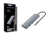 Conceptronic DONN06G Ledningsført USB 3.2 Gen 1 (3.1 Gen 1) Type-C Grå