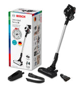 Bosch Serie 6 BBS611BSC stav støvsuger & elektrisk kost 2-i-1 stangstøvsuger Batteri Dry Poseløs Sort 2,5 At