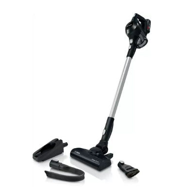 Bosch Serie 6 BBS611BSC stav støvsuger & elektrisk kost 2-i-1 stangstøvsuger Batteri Dry Poseløs Sort 2,5 At