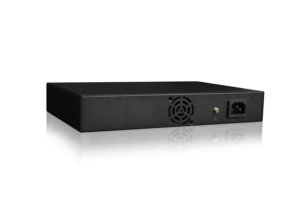 LevelOne GEP-1061 netværksswitch Administreret L2 Gigabit Ethernet (10/100/1000) Strøm over Ethernet (PoE) Sort