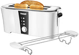 Unold Design Dual 4 skive(r) 1350 W Sort, Hvid
