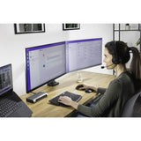 Kensington K59601WW skærmbeslag og -stativer 86,4 cm (34") Skrivebord Sort