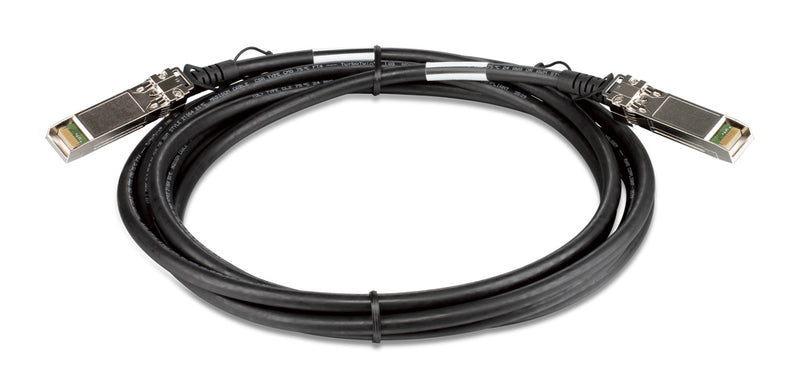 D-Link DEM-CB300S InfiniBand og fiberoptisk kabel 3 m SFP+ Sort
