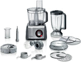 Bosch MC812M865 foodprocessor 1250 W 3,9 L Sort, Rustfrit stål