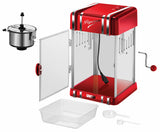 Unold 48535 popcornmaskine Rød, Sølv 300 W