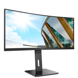 AOC P2 CU34P2A computerskærm 86,4 cm (34") 3440 x 1440 pixel Quad HD LED Sort