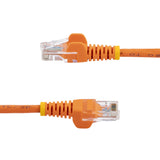 StarTech.com 45PAT3MOR netværkskabel Orange 3 m Cat5e U/UTP (UTP)