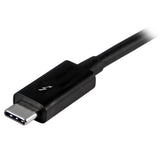 StarTech.com TBLT3MM1M Thunderbolt kabel 1 m 20 Gbit/sek. Sort
