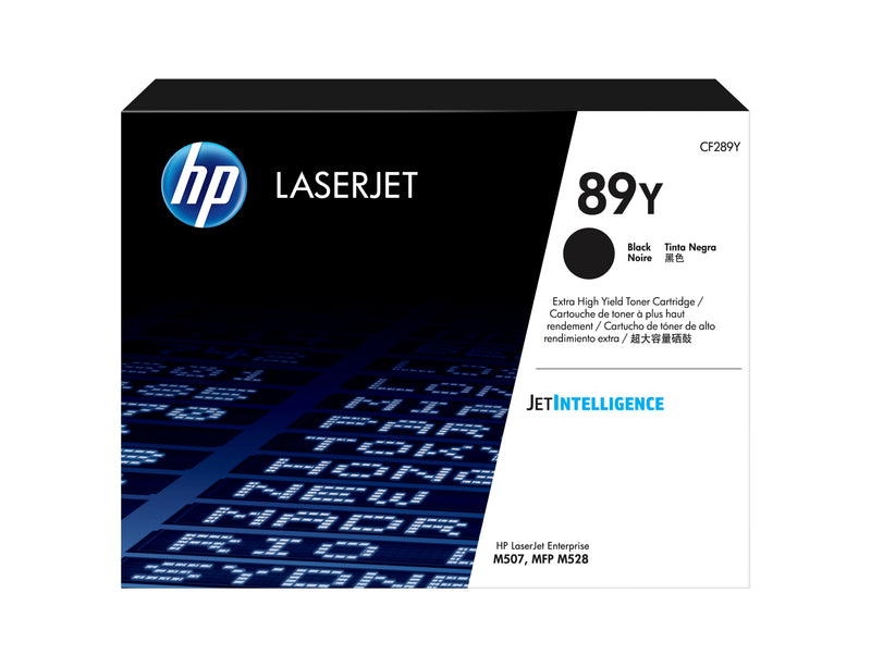 HP 89Y Extra High Yield Black Original LaserJet Toner Cartridge tonerpatron 1 stk